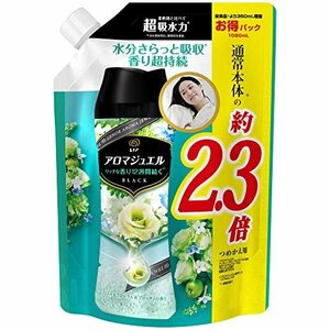 レノア アロマジュエル 香り付け専用ビーズ パステルフローラル&ブロッサム 詰め替え 特大 1 080mL