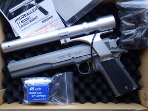 B.W.C. ハードボーラー T1モデル ターミネーター AMT レーザーポインター M1911 中古