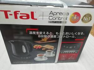 ティファール T-fal アプレシア コントロール 0.8L KO7208JP (ブラック)☆新品未使用☆電気ポット 電気ケトル