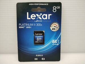 未開封品・未使用品　SDHCカード　8GB　Lexar　PLATINUMⅡ　メモリーカード　SDカード