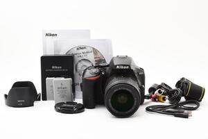 ★1円出品～　Nikon D5500 一眼レフカメラ 標準レンズ 動作確認済み　ニコン