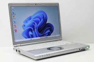 1円スタート ノートパソコン Windows11 WPS office搭載 Panasonic レッツノート CF-SZ6 第7世代 Core i5 SSD256GB メモリ8GB カメラ