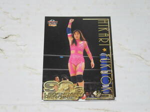 BBM 2001 福岡晶 LEGENDARY HEROINS 女子プロレス