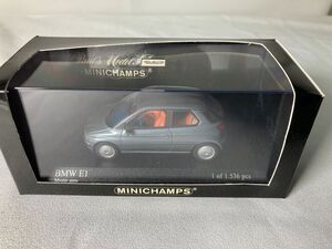 ☆MINICHAMPS　BMW E1 1 of 1536 pcs ミニカー B1957