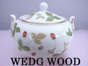 WEDG WOOD ワイルドストロベリー シュガーポット 未使用