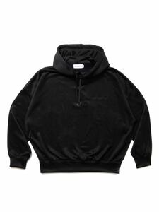 【新品 未使用】24ss COOTIE Decadent Sweat Jersey Hoodie クーティー スウェット ジャージ パーカー BLACK 定価39600円 SMALL