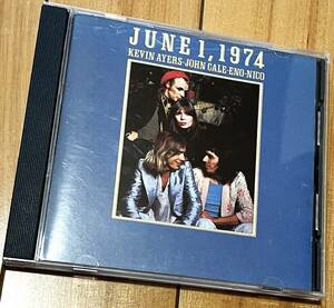 即決!! JUNE 1, 1974 / Kevin Ayers - John Cale - Eno - Nico