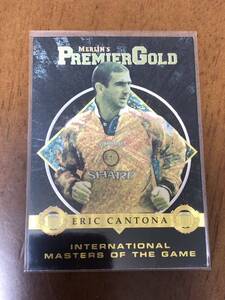 エリック・カントナ 1996 merlin premier gold インサートカード cantona