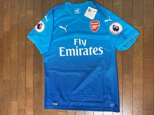 Puma Arsenal プーマ アーセナル 17-18 アウェイ 半袖 ユニフォーム サンティ・カソルラ No.19 Santi Cazorla インポート Mサイズ