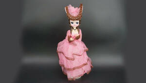 昭和レトロ 人形 ドール ドレス 高さ:約43cm 