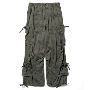 定価5万円 Sasquatchfabrix. DRAWSTRING PK CARGO PANTS 23SS-PA9-006 サスクワッチファブリックス ドローストリングスカーゴパンツ L