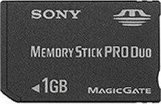 【中古】SONY メモリースティックPROデュオ 1GB MSX-M1GST