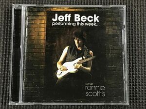 ジェフ・ベック Jeff Beck performing this week... live at Ronnie Scott