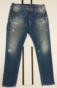 ■1円～【W32】DIESEL ディーゼル JoggJeans ジョグジーンズ KROOLEY-NE テーパード 93243 25594 クルーリー