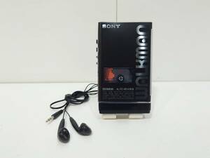 ネコポス　SONY　ウォークマン　WM-103　黒　電源入らずイヤホン付き　ジャンク　