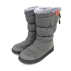 美品◆BEARPAW ベアパウ スノーブーツ 26.0cm◆ グレー レディース 靴 シューズ ブーティー boots