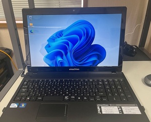 eMachines eME729Z-N12B windows11 　中古品