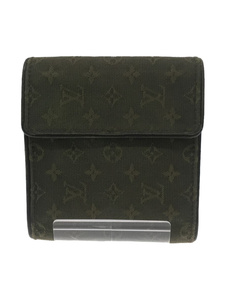 LOUIS VUITTON◆ポルト・ビエ・カルトクレディモネ_モノグラム・ミニ_BRW/キャンバス/M92440/TH0014