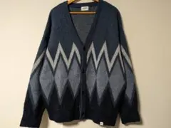 定価18700円 COVERNAT ARGYLE MOHAIRCARDIGAN