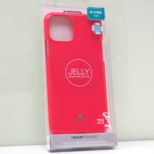 Apple iPhone 11 Pro (5.8インチ) 用 GOOSPERY MERCURY JELLY ケース ラメ入り TPU ケース HOTPINK (ピンク) 未開封品 iPhone11Proケース