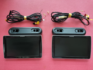 ☆carrozzeria カロッツェリア TVM-PW900T 9インチ ヘッドレストモニター 2台セット☆USED品