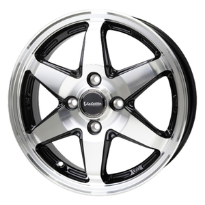 YOKOHAMA BluEarth-Es ES32 155/70R12 Valette ANKRAY ブラックポリッシュ 12インチ 4B+43 4H-100 4本セット