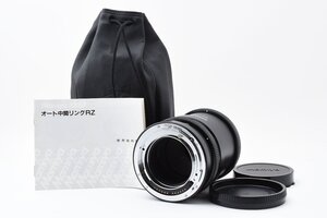 ◇◆ 極上美品 マミヤ Mamiya RZ67 オートエクステンションチューブ リング No.1 45mm No.2 82mm 動作確認済 9876 ◆◇