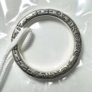 美品 鑑定済み Chrome Hearts クロムハーツ NTFL リング 16号 指輪 925