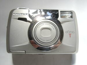 ♪　 ジャンク　珍品フィルムカメラ　PENTAX efina T①　詳細不明　 ♪