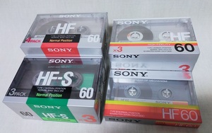 ★SONY カセットテープ 11本 当時物 HF HF-S 60分 ソニー