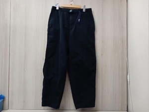 THE NORTH FACE PURPLE LABEL ノースフェイス パープルレーベル／綿パン／STRETCH TWILL WIDE TAPERED PANTS／サイズ32／ネイビー