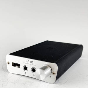 【ジャンク】FOSTEX フォステスク ポータブルヘッドホンアンプ DAC HP-P1 オーディオ 音響機器 MK045