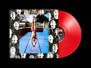 レア未開封シールド 限定流通レッドカラー盤 Def Leppard High 