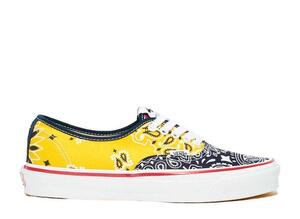 BEDWIN & THE HEARTBREAKERS Vans OG Authentic LX "Bandana/Multi Color-A" 27.5cm VN0A4BV99QX1