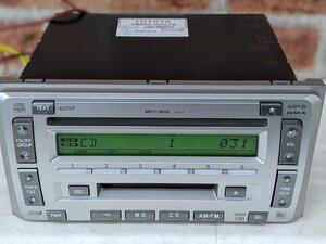 トヨタ純正　ＭＣＴ－Ｗ５５　ＡＭ、ＦＭ、ＣＤ、ＭＤデッキ　①　中古品