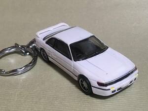 ■即決■キーホルダー■日産 シルビア■ホワイト S13■ＡＢＳ樹脂製モデルカー■アクセサリー■キーチェーン■