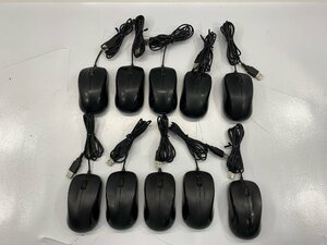 １円スタート！！【未検査品】ELECOM USB mouse 10個セット [Etc]