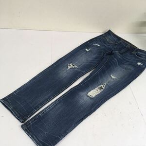 送料無料★AMERICAN EAGLE アメリカンイーグル★ダメージデニムパンツ　スキニーパンツ★メンズ　29×30 #61008sar