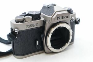 ★☆全額返金保証！最速発送！【Nikon ニコン New FM2 T チタン 動作確認済 フィルムカメラ】★☆（202405-31301-kaitori）