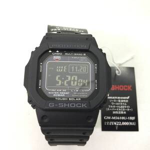 ★1円売切★◆美品◆ GW-M5610U-1BJF CASIO G-SHOCK（ジーショック）ブラック メンズ ウレタンベルト 電波ソーラー