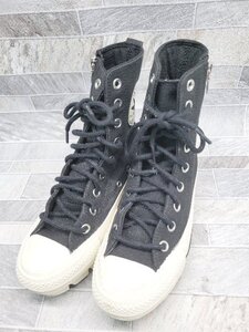 ◇ converse コンバース ALL STAR 100 CHUNK Z SHIN-HI 1SD166 スニーカー シューズ サイズ23.5cm ブラック レディース P