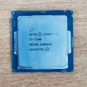 パソコンCPU Core i7-7700 3.6GHz 動作確認済み1.