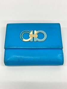 Salvatore Ferragamo サルヴァトーレ フェラガモ 財布 ガンチーニ IR-22C481 箱付き【CKAEE047】