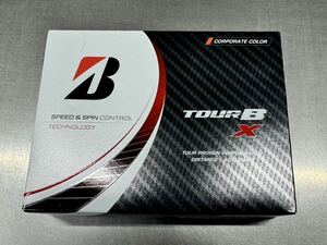 BRIDGESTONE ブリヂストン　2022年モデル TOUR B X コーポレートカラー ゴルフボール 