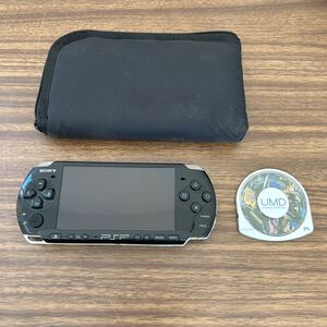 OYF554 SONY ソニー PSP プレイステーションポータブル PSP-3000 ソフト付き モンスターハンター3rd 動作未確認 現状品