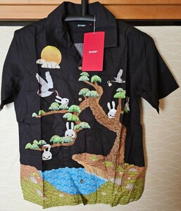 新品　CUNE　　アロハシャツ　キューン　うさぎ　Mサイズ　(ジーパン　パーカー　Tシャツ