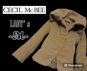 美品レディースM◇CECIL MC BEE◇コクーンジャケット