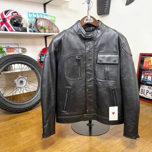 定価137,500円☆未使用☆DAINESE ダイネーゼ ATLAS LEATHER JACKET レザージャケット ブラック/54（XXL相当）