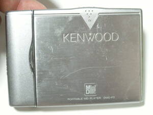 【ジャンク】KENWOOD ケンウッド ポータブルMDプレイヤー DMC-F3 PORTABLE MD PLAYER