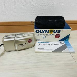 olympus mju ii zoom vf オリンパス μ フィルムカメラ コンパクトカメラ